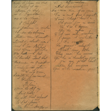 Cahier de chansons.
