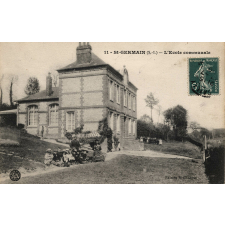 11 - St-Germain (S.-I.) - L'Ecole Communale.