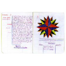 Cahier de devoirs journaliers / Ecole de Barneville (Eure).
