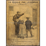 La Morale par l'exemple. N°14- L'Épargne et la Prévoyance : Enfance prévoyante et vieillesse heureuse et honorée.