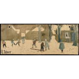 Tableau mural. L'hiver. 