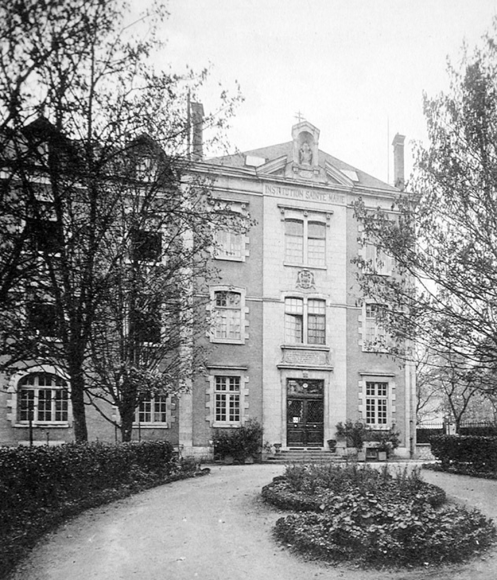Institution Sainte-Marie - Bourges (Cher). Année Scolaire 1938-1939.