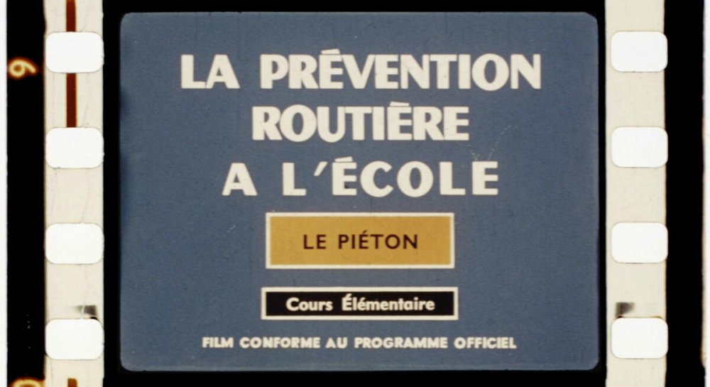 La Prévention routière. 1. Le piéton.