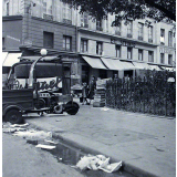 Rentrée scolaire dans le premier arrondissement, quartier des Halles. 