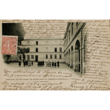 Pensionnat des Religieuses des Sacrés-Coeurs de l'Adoration Perpétuelle - Rouen - Vue du Pensionnat.