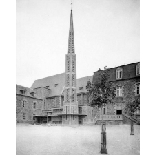 Institution Saint-Joseph (Ancien Petit Séminaire de Tréguier). Lannion. (Côte-d'Armor). 1937-1938.