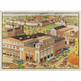 Tableau de vocabulaire : Série V3 : N°22- La ville. N°23- Au magasin.