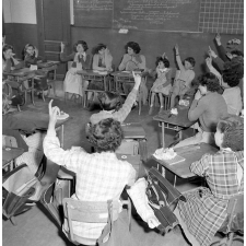 Coopératives scolaires : école d'Argenteuil, réunion du bureau 