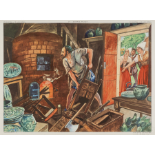 Tableaux muraux. Tableaux d'histoire C.E. : 29- Bernard Palissy. 30- La Saint-Barthélemy.