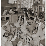 Coopératives scolaires : école du Pas-de-Calais, réunion de bureau
