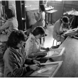 Centre d'éducation des malentendants : Tissage