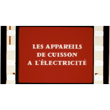 Les Appareils de cuisson à l'électricité.