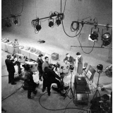 Enseignement audiovisuel : le plateau d'enregistrement.