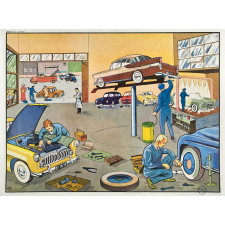 Tableau de vocabulaire : 23- Le garage. 24- Les travaux publics.