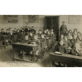 Orphelinat National des Chemins de Fer - Colonie d'Avernes (S.-&-O.) Salle de Classe, 2e division.