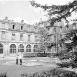 Lycée Janson de Sailly : la cour intérieure