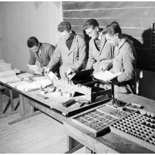 Coopératives scolaires : école normale d'Arras, imprimerie, journal de la coopérative
