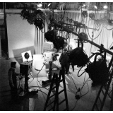 Enseignement audiovisuel : le plateau d'enregistrement. Les caméras et les projecteurs.
