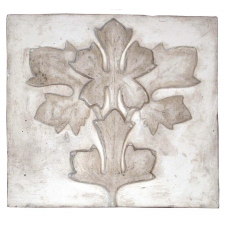 Moulage en plâtre. Ancolie gothique. Cathédrale de Chartres.