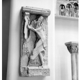 Musée des monuments français, Palais de Chaillot : bas-relief de l'ancien portail de l'église de Souillac (Lot)