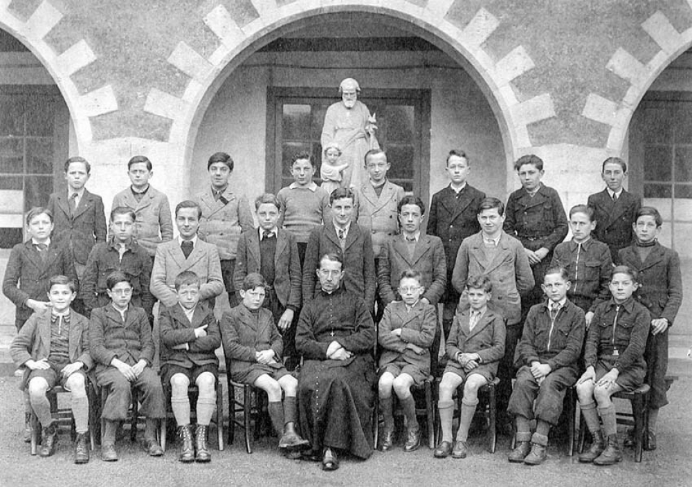 Institution St-Joseph - Fondée en 1543. Ancenis. (Loire - Atlantique). 1940-1941.