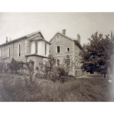 Pensionnat-Externat du Sacré-Coeur, rue de Villeneuve - Bourg (Ain). 1935-1936.