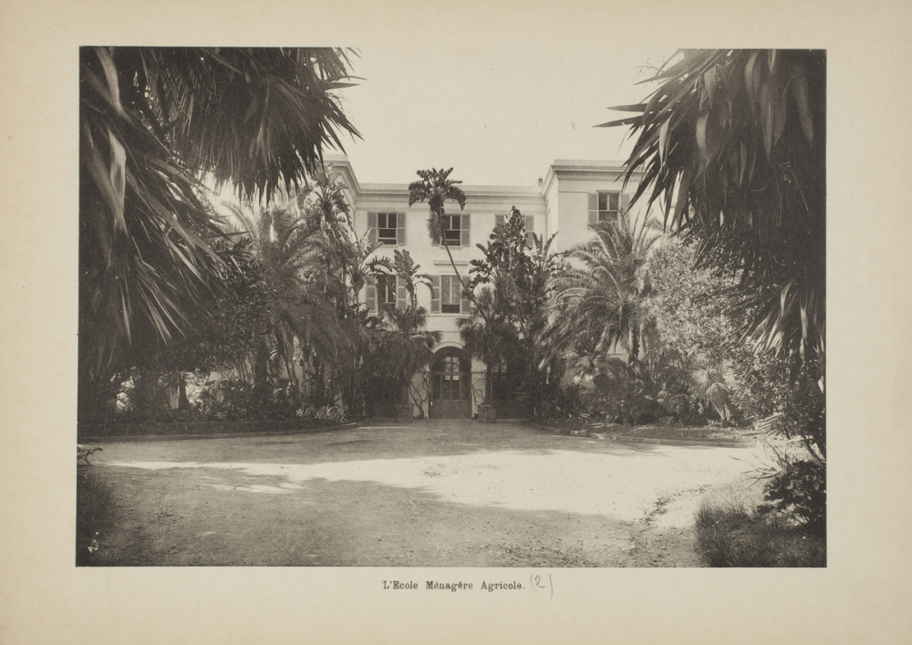 Ecole Ménagère Agricole du Jardin d'Essai du Hamma. Alger. (Algérie).