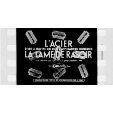 L'Acier étudié à travers la lame de rasoir.