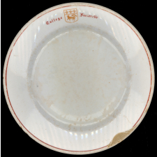 Assiette de réfectoire