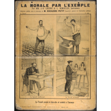 La Morale par l'exemple. N°12- Le Travail : Le travail assure le bien-être et conduit à l'honneur.