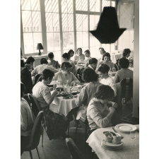 Sanatorium des étudiantes : Vence : Réfectoire : Repas