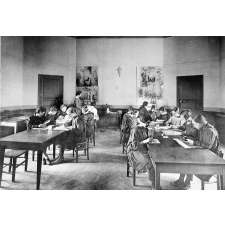 Pensionnat Sainte-Anne. Sablé (Sarthe). 1925-1926.