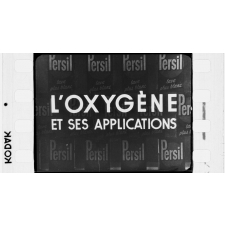 L'Oxygène et ses applications.