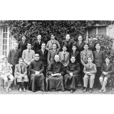 Ecole Notre-Dame, Guéret. (Creuse). 1934-1935.