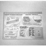 Centre de l'Enfance de Longchamp : tableau sur des enquêtes scolaires : la vaccination - Enquêtes sociales : colloque : loisirs culturels 