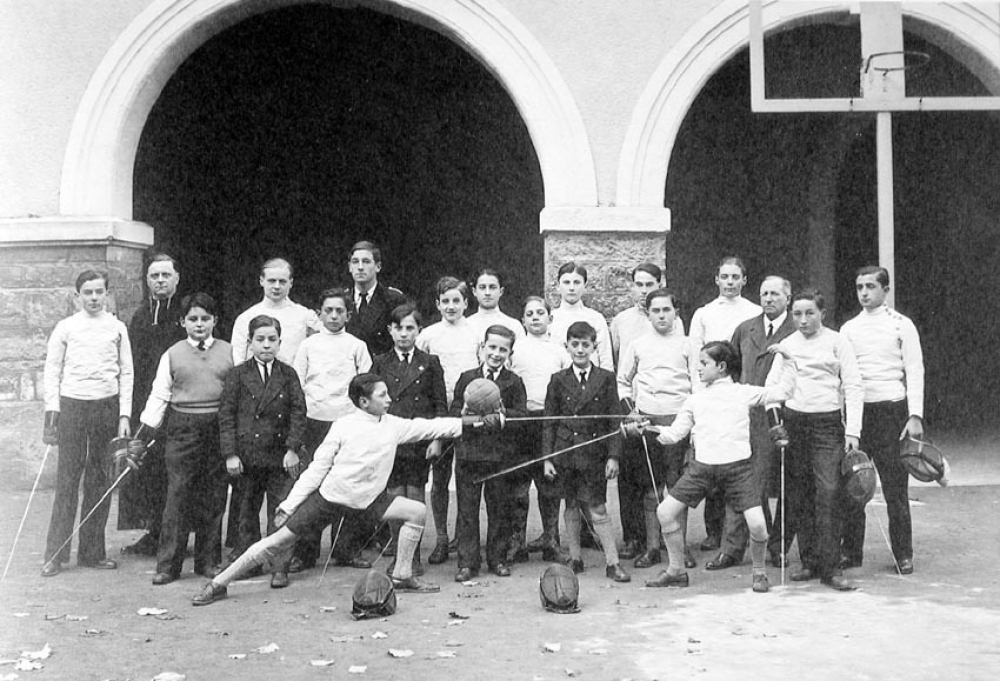 Institution Saint-Louis de Gonzague. Bayonne. 1934-1935.
