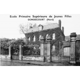 Ecole Primaire Supérieure de Jeunes Filles. Gondecourt. (Nord).