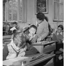 Ecole normale d'Auteuil. Classe d'application : dictée