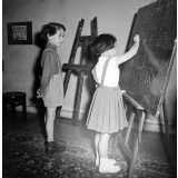 Cours d'art Martenot, château de la Guette : dessin
