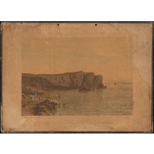 Tableaux géographiques : Le cap : La falaise
