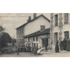 Droux (Hte-Vienne) - Ecole de Filles.