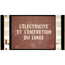 L'Electricité et l'entretien du linge.