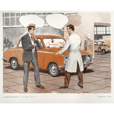 Le Langage spontané. Tableau 11- Infraction sur la route. Tableau 12- Au garage.