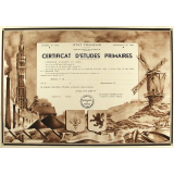 Certificat d'études primaires. 