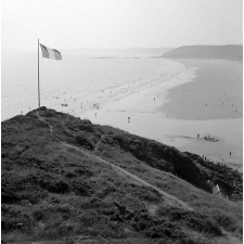 Colonie d'Erquy, œuvres laïques de la ville de Saint-Brieuc : la plage