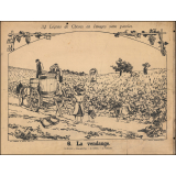 Tableaux muraux. 34 Leçons de Choses en Images sans paroles en tableaux muraux à raconter par les Petits. 5- La boulangerie. 6- La vendange.