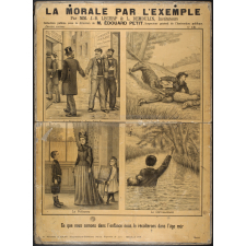 La Morale par l'exemple. N°16- Devoirs sociaux: Ce que nous semons dans l'enfance, nous le récolterons dans l'âge mûr. 