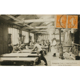 Cempuis (Oise) - Orphelinat Prévost - Atelier de Menuiserie.