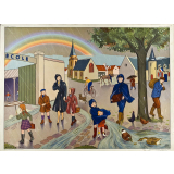 Tableau d'élocution. Après l'averse. Au cirque.
