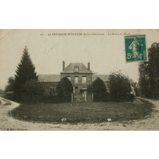 280 - La Houssaye-Béranger (Seine-Inférieure) - La Mairie et l'Ecole.